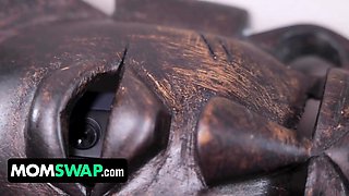 Huge titted milf step-moms barbie and cassie have caught their stepsons observing on their stepsisters - mylf