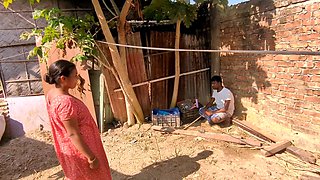 Deluwara Bhabhi and His Husband Sex with Home