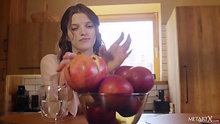 Beautiful breasty babe xxx soul-stirring video