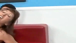 Brunette milf riding cock in a cuckold sex