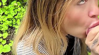 I Taught My Stepsister to Give a Blowjob Which I Cum in Her Mouth