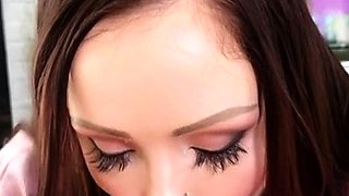 Hot Brunette Girlfriend POV Blowjob