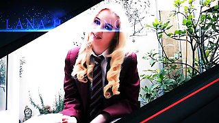 Gloryhole porn with temperament sweetie pie from British Teens