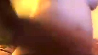 Pregnant girl shows off on webcam
