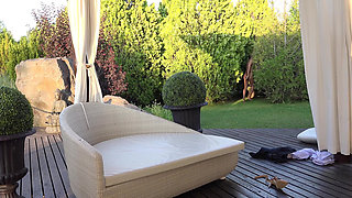 Outdoor Fuck!! Outside the Hard Cock Is Fucked