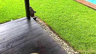Public Pool Sex with College Teen - Blowjob & Facial Outdoor (Sukisukigirl & Andy Savage)