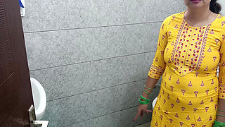 Indian Hot Step Mother Fucked Step Son Dirty in Washroom in Hindi Audio