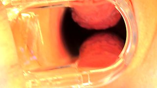 Pussy masturbation in close up with gorgeous blonde teen