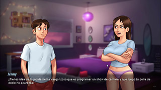 MADNESS my asian teacher asks me to have sex with her - summertime saga