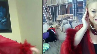 Beautiful Brunette Big Boobs Rides Fake Cock