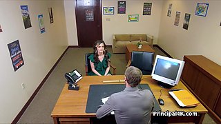 Mrs Harper meets principals big cock for the first time