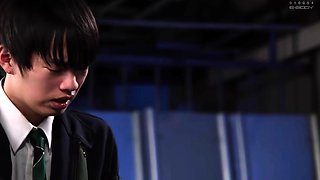 JAPANESE BIG BREASTED HOUSEWIFE IS FUCKED REPEATEDLY BY A