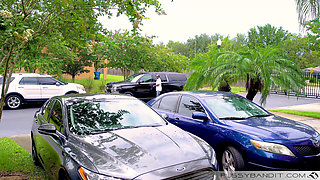 Me and My Pops Bang the School Slut