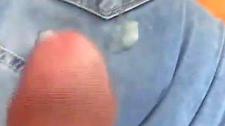 Compilation of Cumshots on the Big Ass of My Latina Wife, Mature, Hairy - Ardientes69