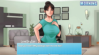 House Chores - Beta 0.6.1 Part 12 Sexy Yoga MILF Workout by Loveskysan