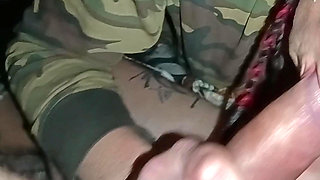 Testing Out My New Toy on My StepCousin.