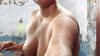 Happy Moments in Bathroom