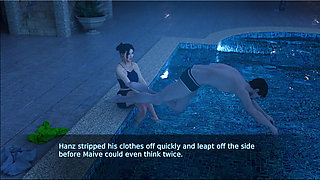Fate and Life the Mystery of Vaulinhorn 13 Maive and Her Husband Had Amazing Sex at the Pool Anyone Could See Them
