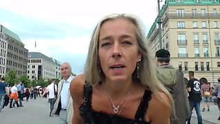 Flashing and Fucking In Public: Big Ass, Blowjob  Amateur Porn