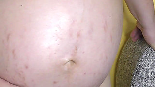 9 Month Pregnant Wife Try Seduce You for No-condom Fast Sex - Milky Mari