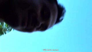 Nestee Shy and her friend fuck in the forest