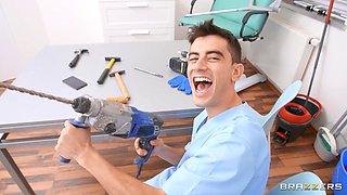 Nurse Gets A Glory Hole Ass Fuck With Jordi El Nino Polla, Angel Wicky - Brazzers
