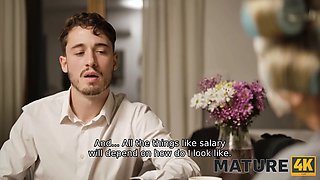 Mature4k. coffee and snatch