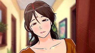 Mature anime auntie with big tits offers an unforgettable hentai experience