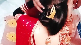Newly bhabhi red colour saree hardcore sex