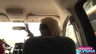 Naughty Alysha The Handy Van: Big Tits, Milf  Blonde Porn