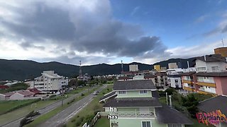 Couples swap after a kayaking adventure with Damiana and Bruna Carlos