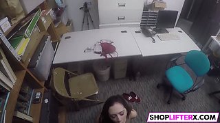 Teen Shoplifter Became Very Cooperative