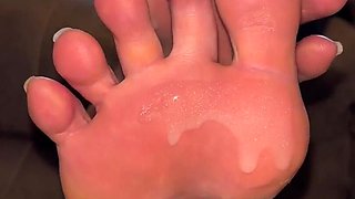 Virgin Cuck CEI Foot Humiliation
