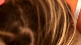 Sassy amateur doll performs kick ass blowjob