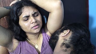 Saree Romance Hot Armpit Lick, Vaishnavy and Sharun Raj Hot Armpit Lick Romance in Saree, Mallu Couple Saree Armpit Hot Kiss