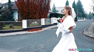Shocking News - Runaway Bride Fucks Random Truck Driver