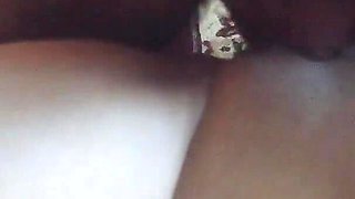 New MILF Licks a Big Dick and Blowjob It in Her Pussy in the Bedroom