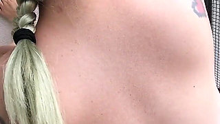Dallas Balcony Bliss: Oral, Orgasms, and Cumshot Finale