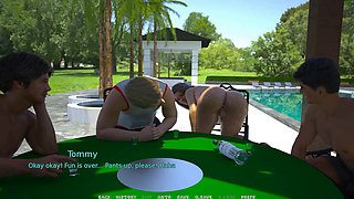 My Italian Hot Wife: Cuckold Watches His Friend Stretching His Wife's Ass with His Big Cock Then He Plays Truth or Dare - Ep.16