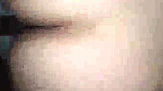 filming wife with her bbc cuckold creampie orgasm cc