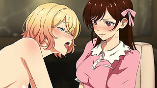 Our Housemaid's Couldn't Resist Whatching Us and She Joined To A Hot Threesome - Animation Sex