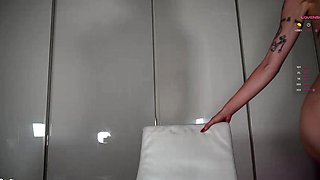 Blonde emo amateur solo masturbation