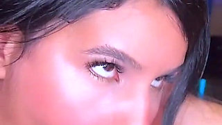 Busty Latina Amanda Rabbit Eats Eggs and Sausage for Breakfast with Brian Evansx