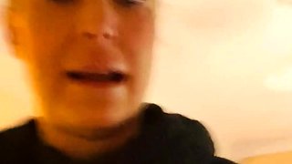 Cute amateur brunette naughty in solo jerking show on camera