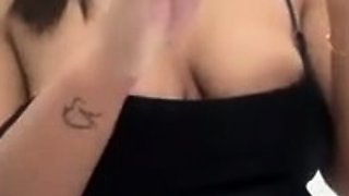 Close up teen masturbation