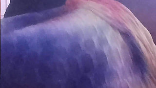 My Step Mother Asks Me for a Massage on Her Big Ass and I Can’t Resist, Spilling All My Semen Over Her Big Black Ass.