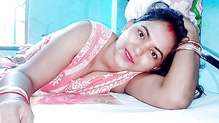 Delhi girl full fun in Her house with her boyfriend