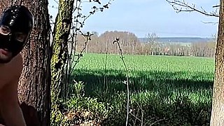 Cummed on and Fucked in the Forest