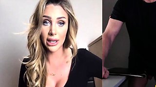 CFNM domina seducing wanker over webcam