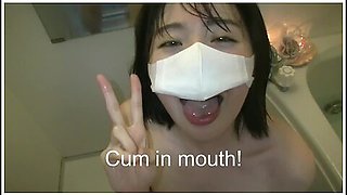 Mum In The Bath Warms The Rain-soaked Dad In The Bath And Has Sex With